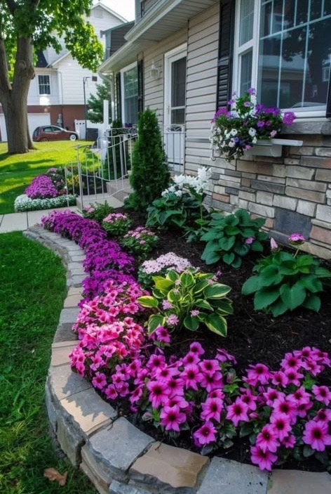 Flower bed landscaping Poughkeepsie